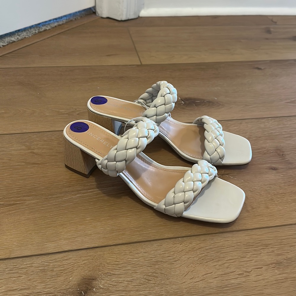 Braided heels